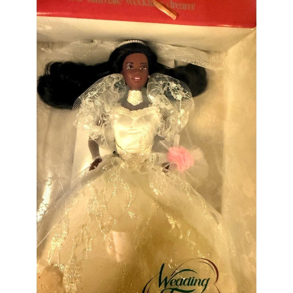 Vintage 1989 Wedding Fantasy Barbie Doll Mattel Bridal Themed‎ Collection Black - Picture 7 of 7